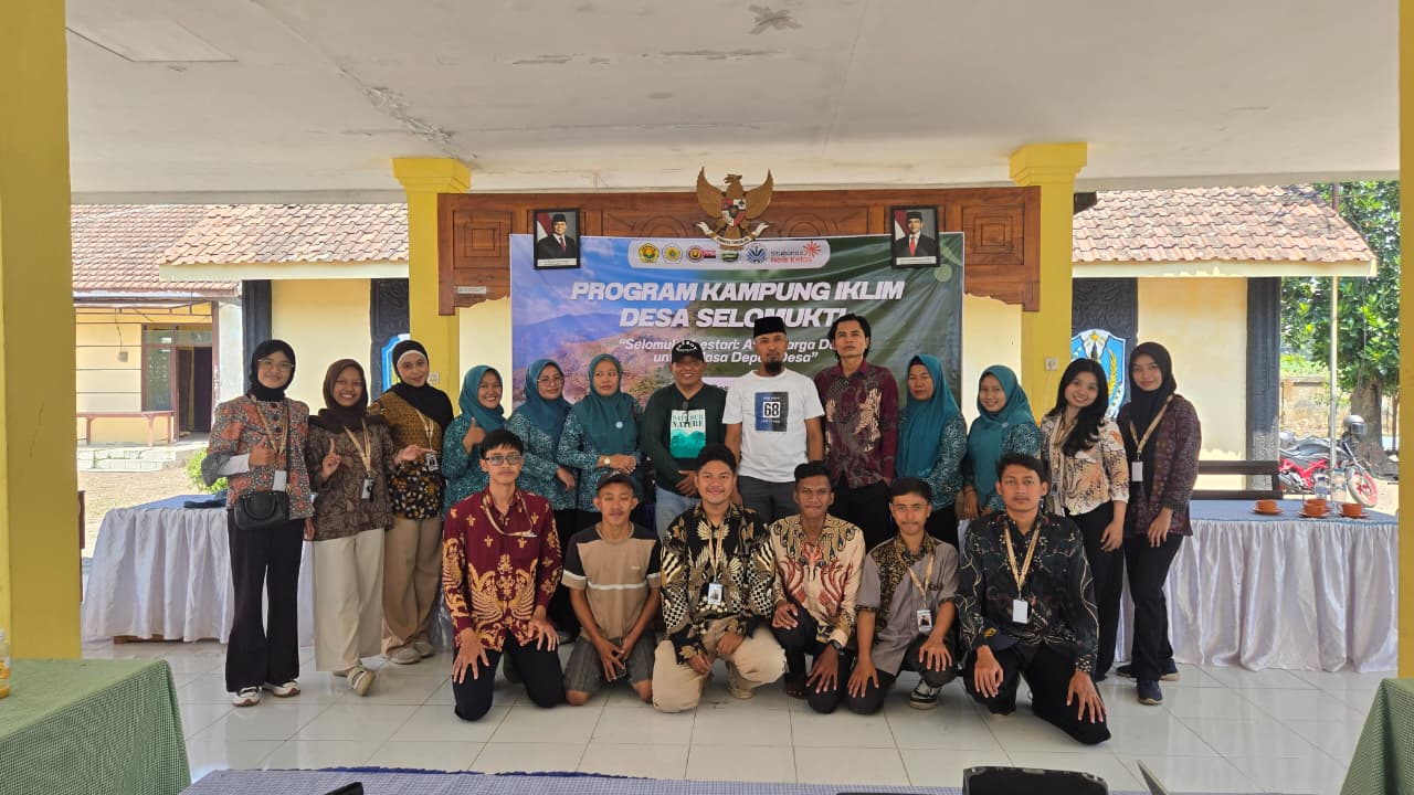 kegiatan Program Kampung Iklim (ProKlim) di Desa Selomukti